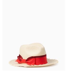 NEW KATE SPADE double grosgrain trilby